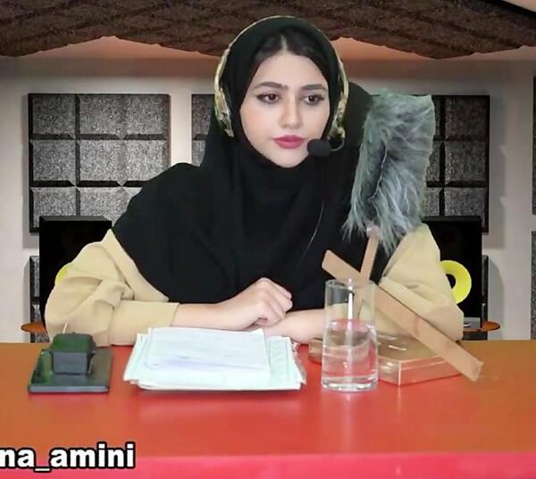 عکس پشت صحنه طنز های سرنا امینی