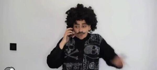 عکس طنز سرنا امینی مسافرت پشت صحنه