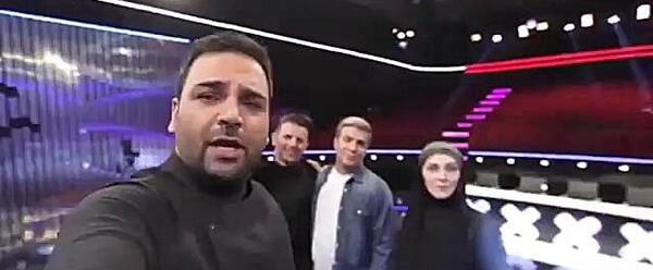 عکس پشت صحنه شعبده بازی عصر جدید
