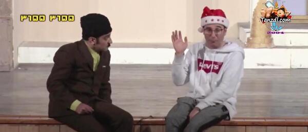 عکس پشت صحنه صمد ممد نهنگ قنبر