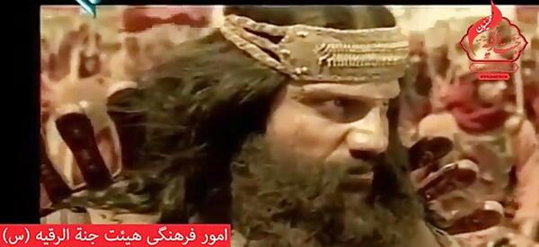 عکس پشت صحنه مختارنامه شهادت حضرت علی اصغر