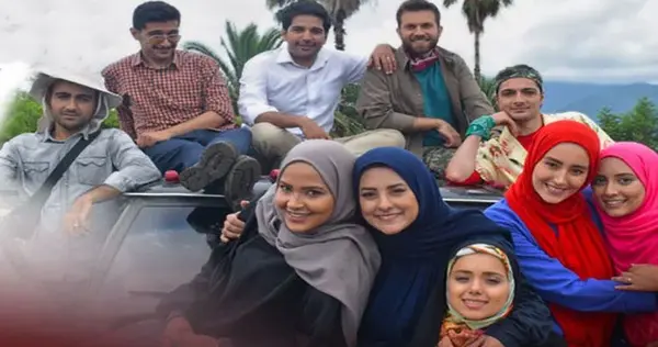 عکس پشت صحنه سریال زندگی زیباست