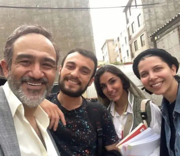 عکس پشت صحنه زخم کاری انتقام