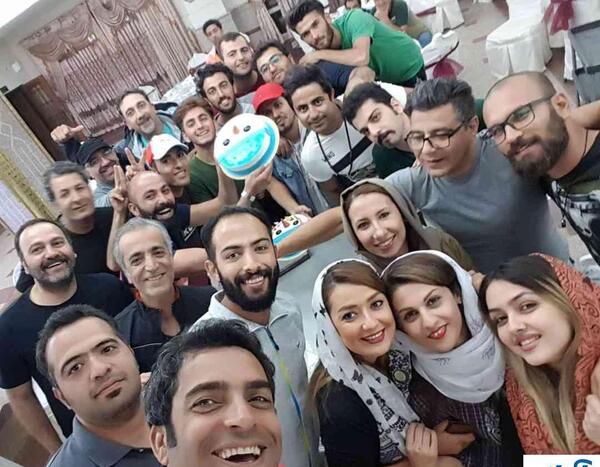 عکس پشت صحنه سریال دلدادگان فصل دوم