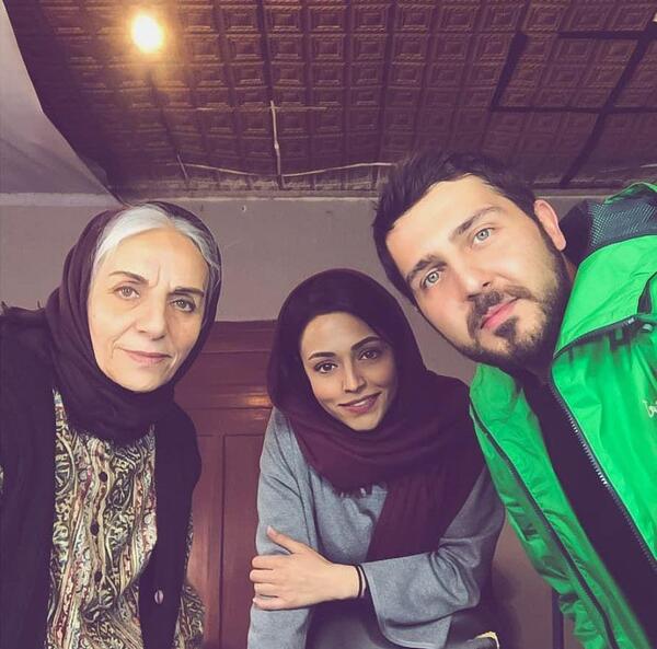 عکس پشت صحنه سریال دلدار