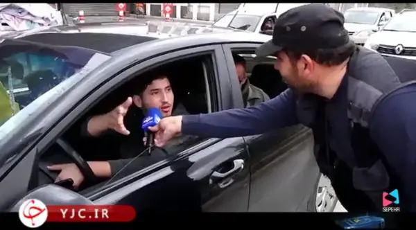 عکس پشت صحنه در حاشیه 1 قسمت 10