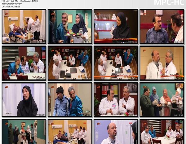 عکس پشت صحنه در حاشیه 1 قسمت 10