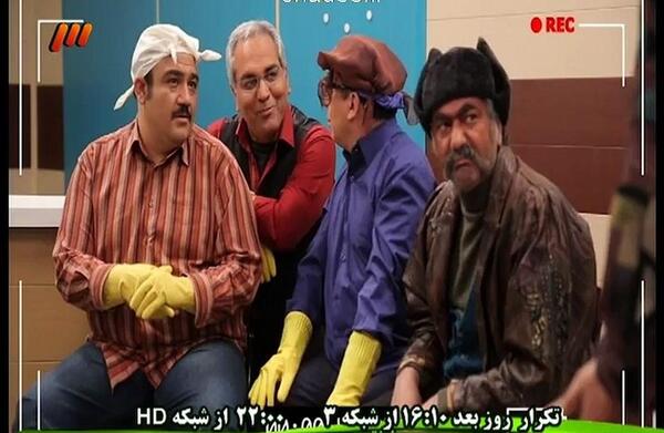 عکس پشت صحنه در حاشیه 1 قسمت 16