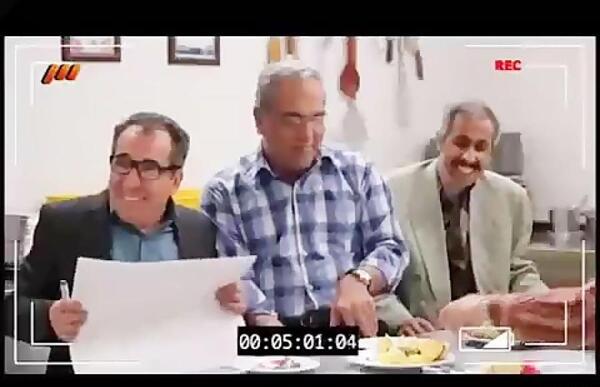 عکس پشت صحنه در حاشیه 1 قسمت 16