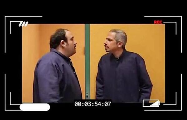 عکس پشت صحنه در حاشیه 1 قسمت 16