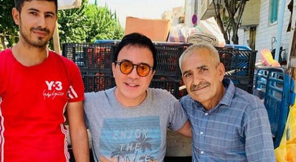عکس پشت صحنه خنده دار کلبه عمو پورنگ سری جدید