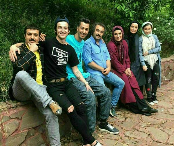 عکس پشت صحنه خنده دار سریال پایتخت ۵