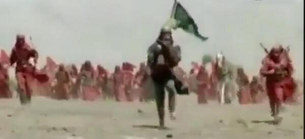 عکس پشت صحنه کشته شدن حضرت عباس