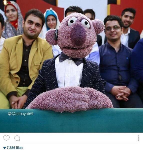 عکس پشت صحنه خندوانه جناب خان