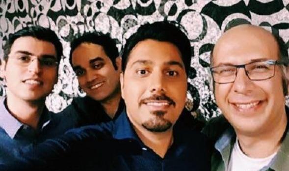 عکس پشت صحنه خندوانه جناب خان