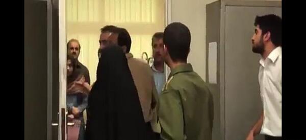 عکس گریه پشت صحنه جدایی نادر از سیمین