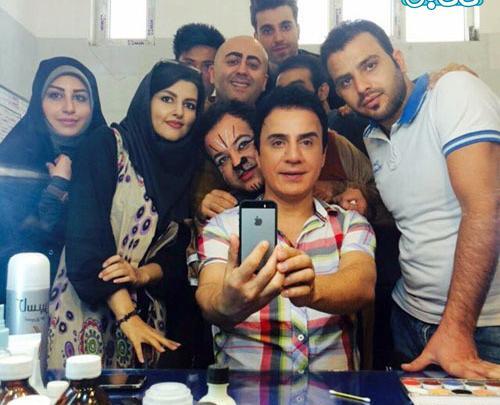 عکس پشت صحنه ی بچه محل فصل سوم