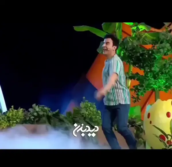 عکس رقص پشت صحنه بچه محل عمو پورنگ