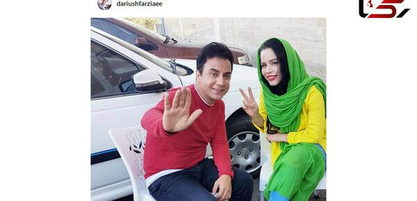 عکس رقص پشت صحنه بچه محل عمو پورنگ