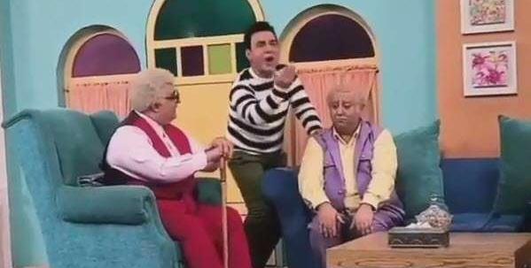 عکس پشت صحنه فیلم عمو پورنگ بچه محل
