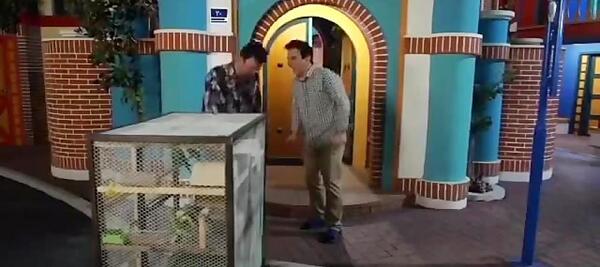 عکس پشت صحنه فیلم عمو پورنگ بچه محل