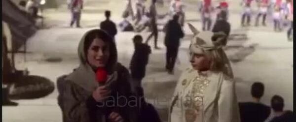 عکس پشت صحنه آهوی پیشونی سفید ۳ کامل