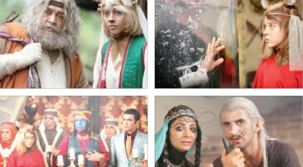 عکس پشت صحنه آهوی پیشونی سفید ۳ کامل