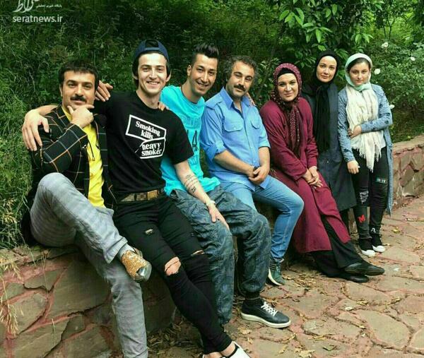 عکس پشت صحنه پایتخت ۲