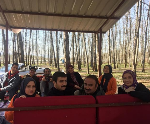 عکس پشت صحنه پایتخت ۶ قسمت ۱۵