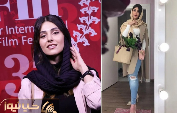 عکس لاله مرزبان در خارج