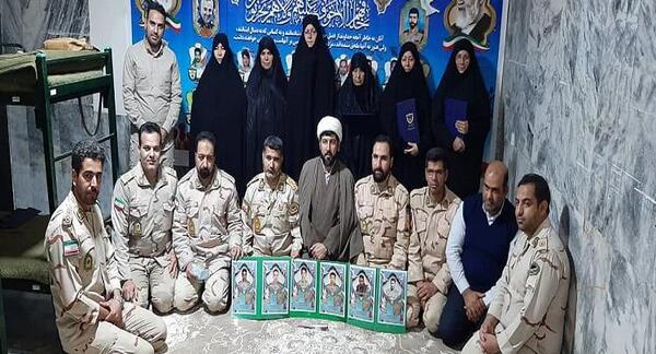 عکس نوشته سرباز مرزبانی