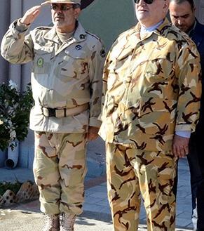 عکس لباس سرباز مرزبانی