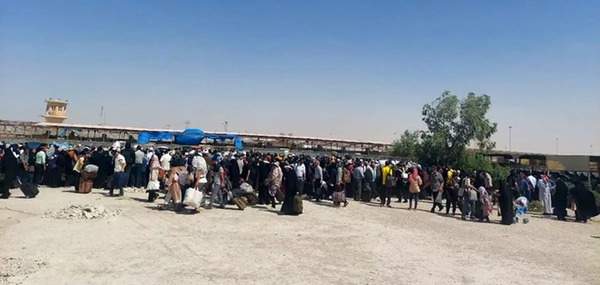 عکس لب مرز مهران