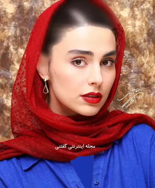 عکس لاله مرزبان در هوش سیاه