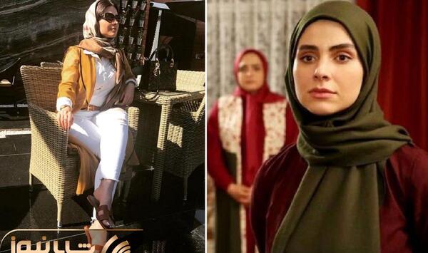 عکس لاله مرزبان در هوش سیاه