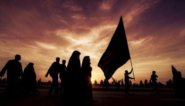 عکس لب مرز کربلا