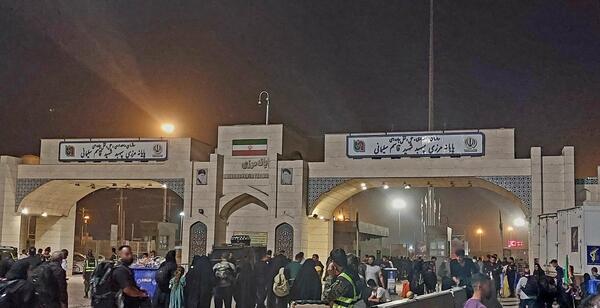 عکس لب مرز کربلا