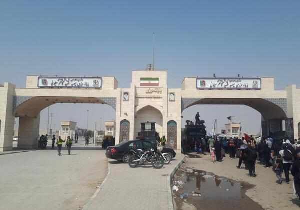 عکس لب مرز کربلا