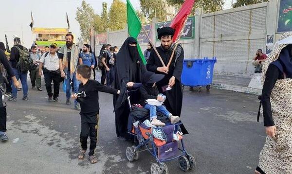 عکس مرز مهران کربلا