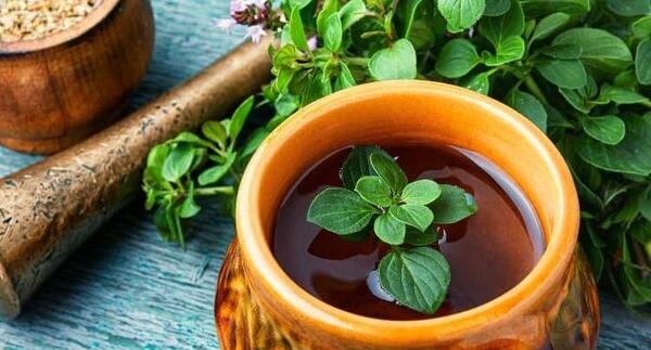 عکس گیاه مرزنجوش خشک شده