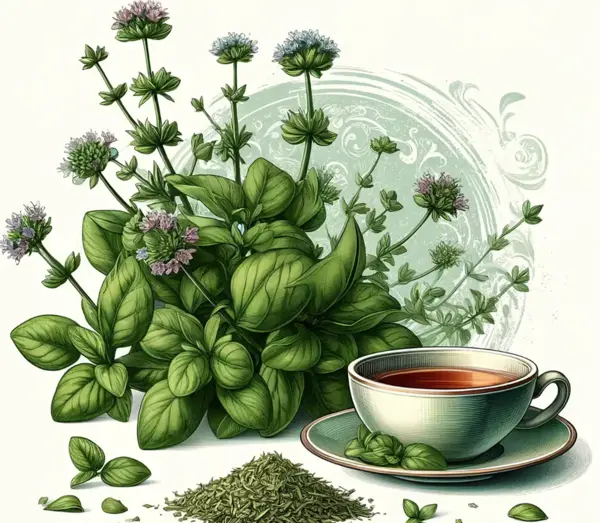 عکس از گیاه مرزنجوش