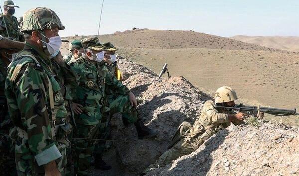 عکس سر مرز ایران و افغانستان