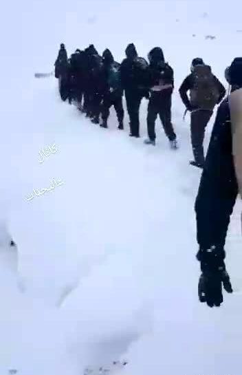 عکس مرز ایران و ترکیه برفی