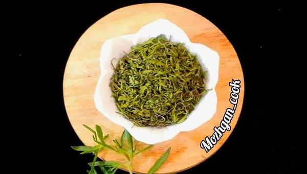 عکس مرزه خشک شده