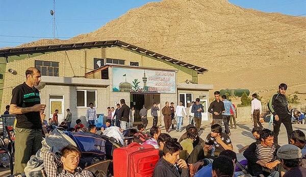 عکس لب مرز افغانستان