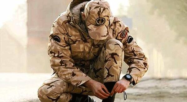 عکس سرباز مرزبانی
