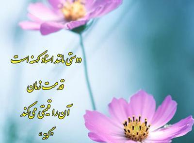 عکس نوشته در مورد دوست و دشمن