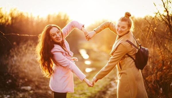 عکس با دوست صمیمی بدون متن