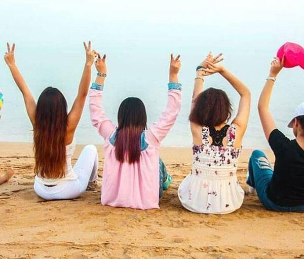 عکس با دوست صمیمی بدون متن