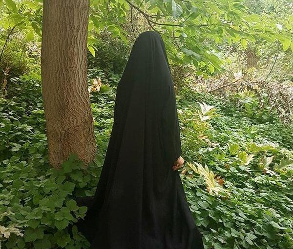 عکس سه دوست صمیمی دخترونه با حجاب